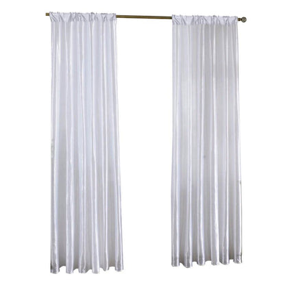 Modern Solid Satin Window Curtain - Loft&Timber