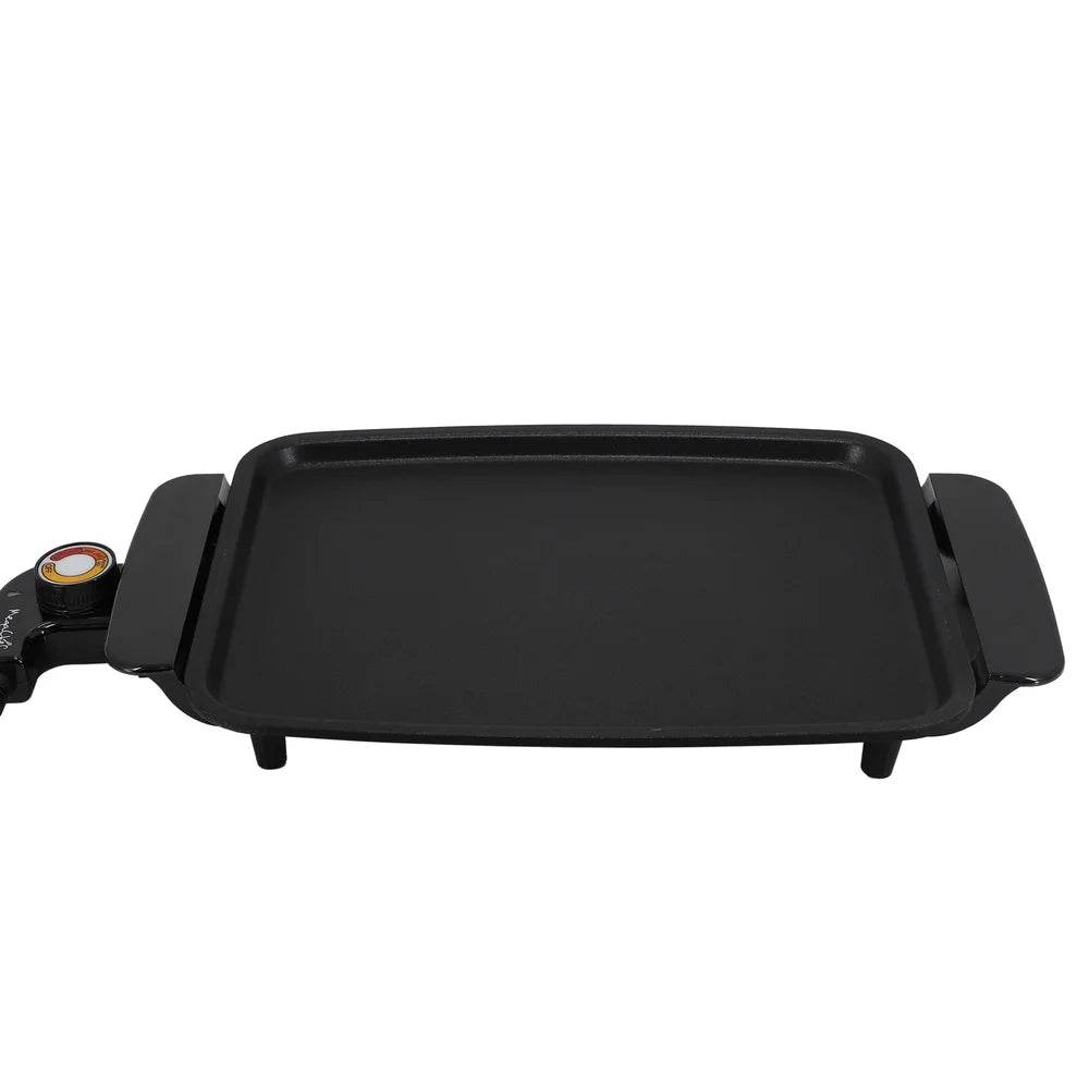 11.81 Inch Electric Grill Non-Stick Coating Adjustable Temperature 1200W - Loft&Timber