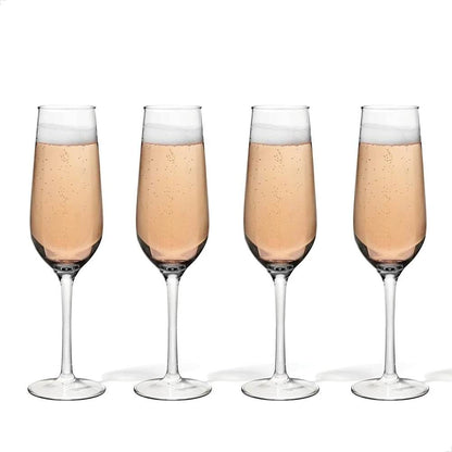 Premium Tritan Champagne Glass Set of 4 Unbreakable - Loft&Timber