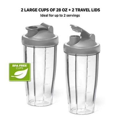 Personal Blender with 2 BPA-Free 828ml Cups - Loft&Timber