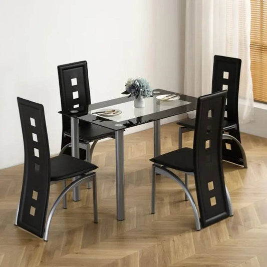 5 Pieces Dining Table - Loft&Timber
