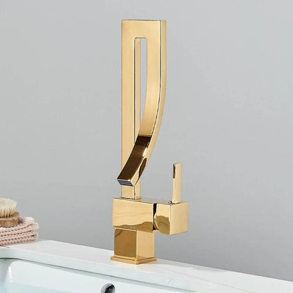 Gold Bathroom Basin Faucet - Loft&Timber