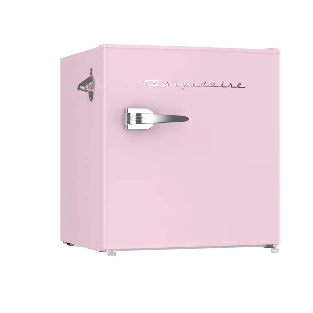 Retro Mini Refrigerator 1.6 Cu Ft Compact Fridge with Built in Bottle Opener