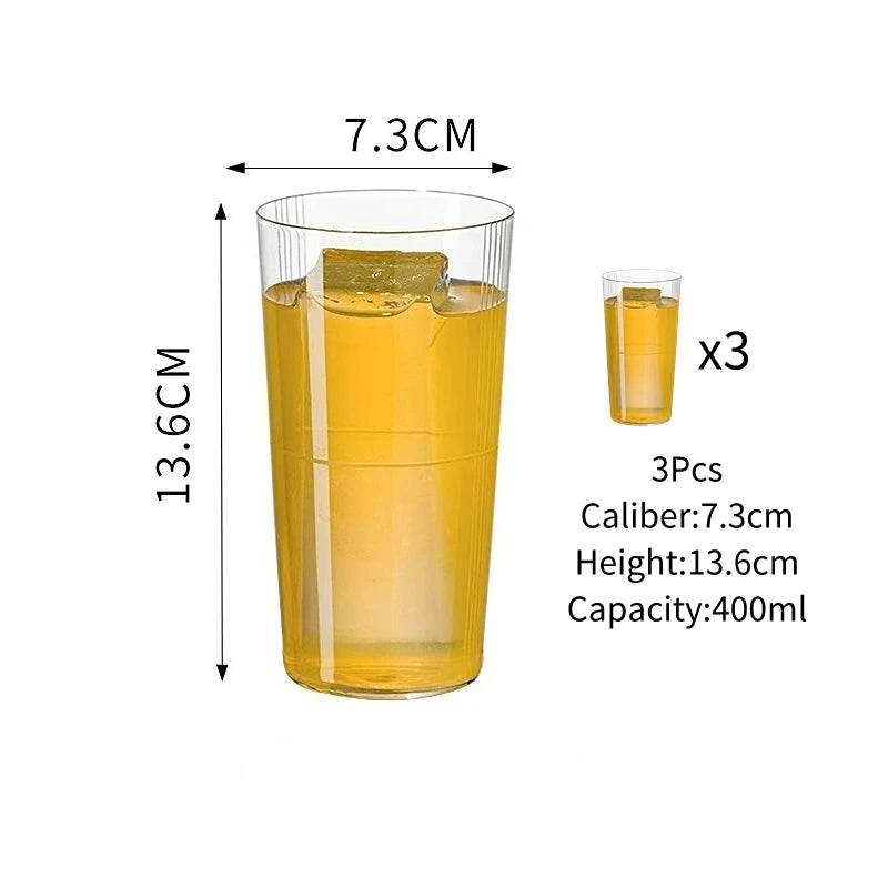 Japanese Style Engraved Cocktail Glasses