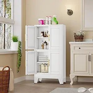 73" H Metal Tall Arched Pantry Cabinet - Loft&Timber