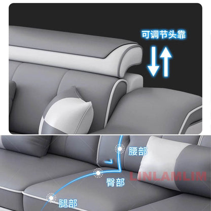 MANBAS Modern Sectional Sofa Set with Chaise and Lounge - Loft&Timber