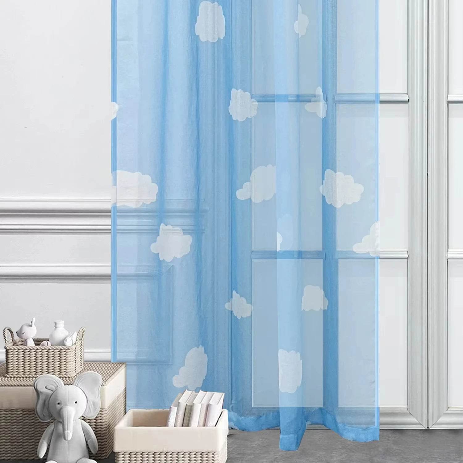 2PCS Cute Cartoon Blue Sky - Loft&Timber