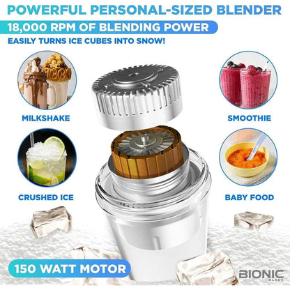 Portable Rechargeable Smoothie Blender Set