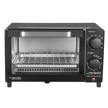 4 Slice Toaster Oven Bake Broil & Toast 9-inch - Loft&Timber