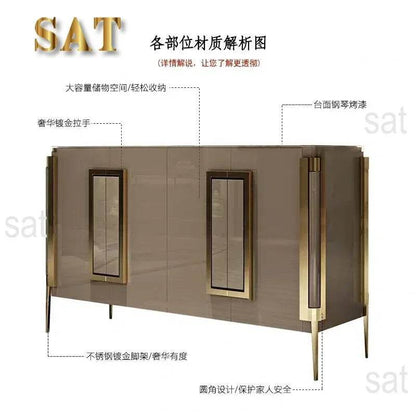 Edge Ark Aparador Carro Herramientas Taller Con Ruedas Sideboard - Loft&Timber