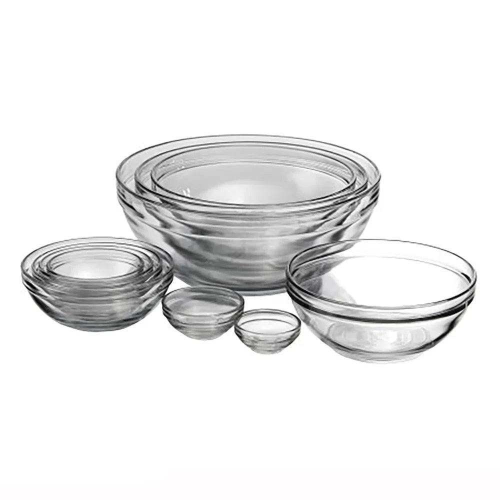 10 Piece Glass Mixing Bowl Set - Loft&Timber