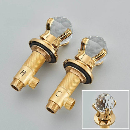 Senlesen Luxury Golden Waterfall Basin Faucet - Loft&Timber