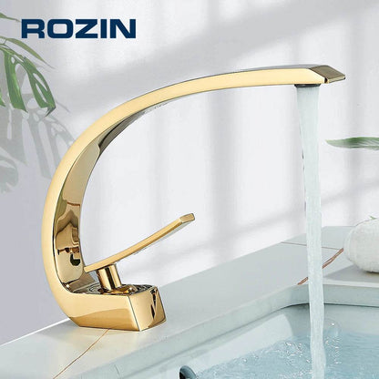 Luxury Brass Basin Faucet - Loft&Timber