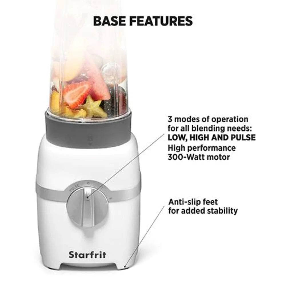Personal Blender with 2 BPA-Free 828ml Cups - Loft&Timber