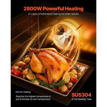 VEVOR Commercial Countertop Oven 66L - Loft&Timber