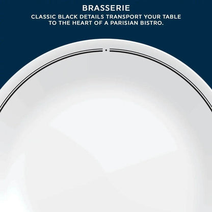 2 Pack 8.5 Inch Salad Plates Vitrelle - Loft&Timber