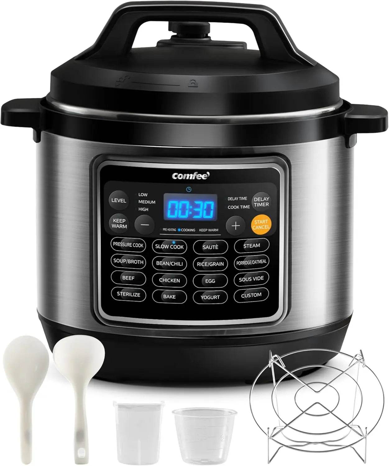 16 in 1 Electric Pressure Cooker - Loft&Timber