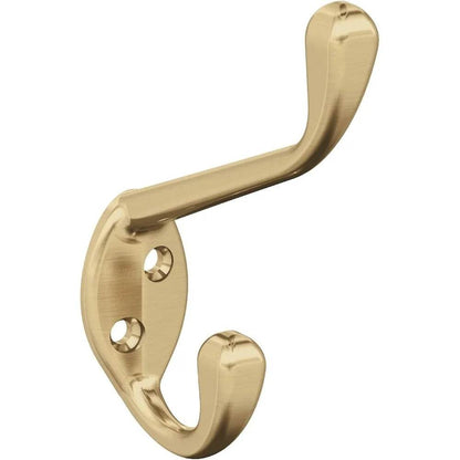 Noble Double Prong Decorative Wall Hook - Loft&Timber