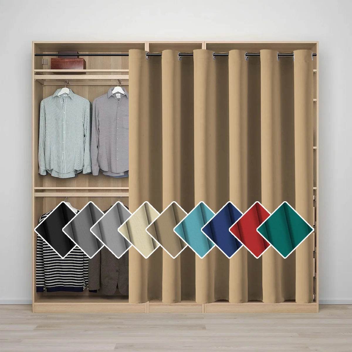 Blackout Door Curtain, Thermal Insulated - Loft&Timber