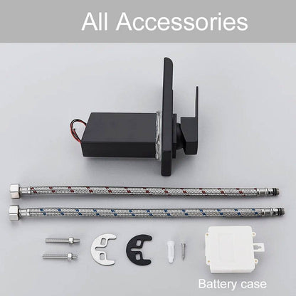 Luxury LED Color Changing Waterfall Basin Sink Faucet - Loft&Timber