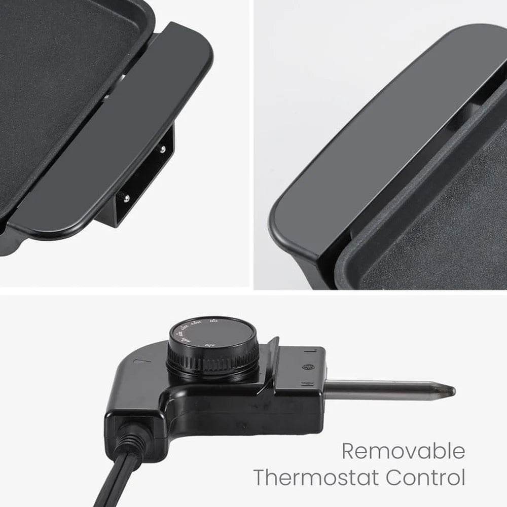 Compact Non-Stick Electric Griddle - Loft&Timber