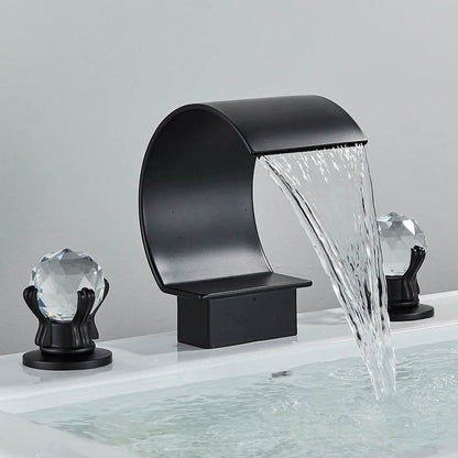 Senlesen Luxury Golden Waterfall Basin Faucet - Loft&Timber