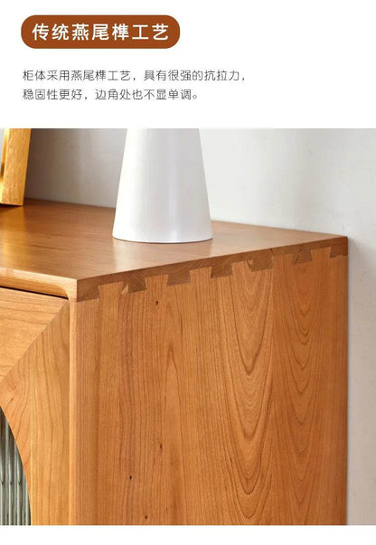 Japanese Vintage Solid Wood Sideboard - Loft&Timber