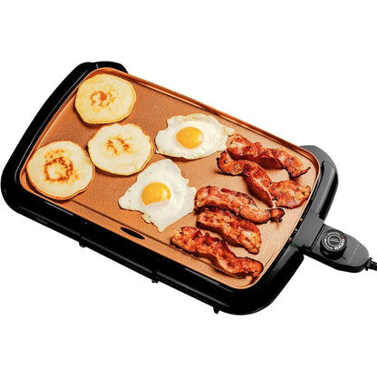Electric Griddle Non-Stick Cooking Surface 16 x 10" - Loft&Timber