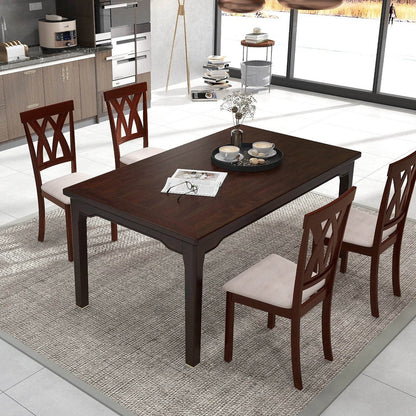 Armless Dining Chairs Set of 4 - Loft&Timber