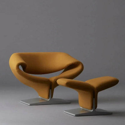 Cute Aesthetic Living Room Chairs White Cream Modern Designer Unique Lounge Clear Chairs Creative Sillones Trendy Furniture - Loft&Timber