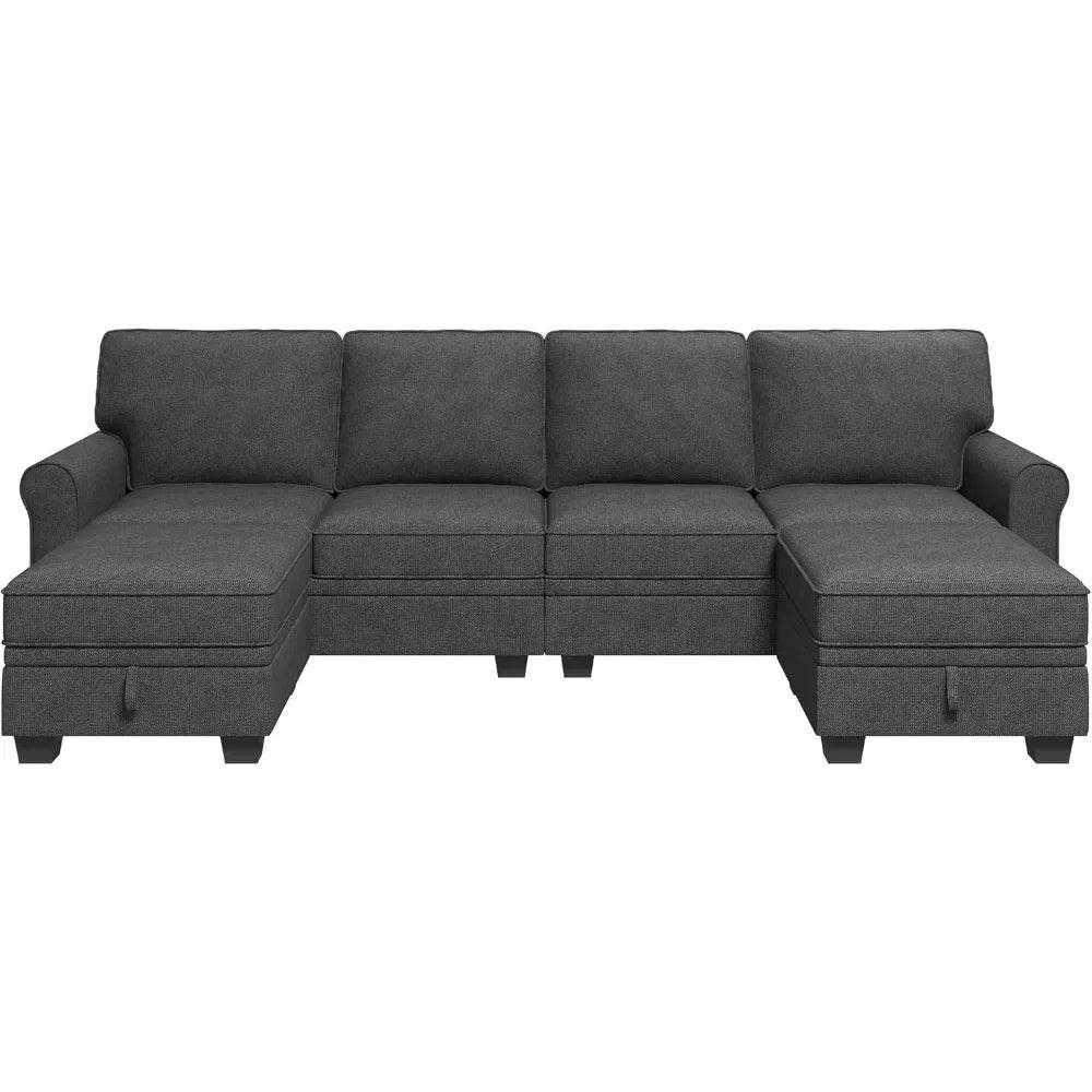 Sectional Sofa with Storage - Loft&Timber
