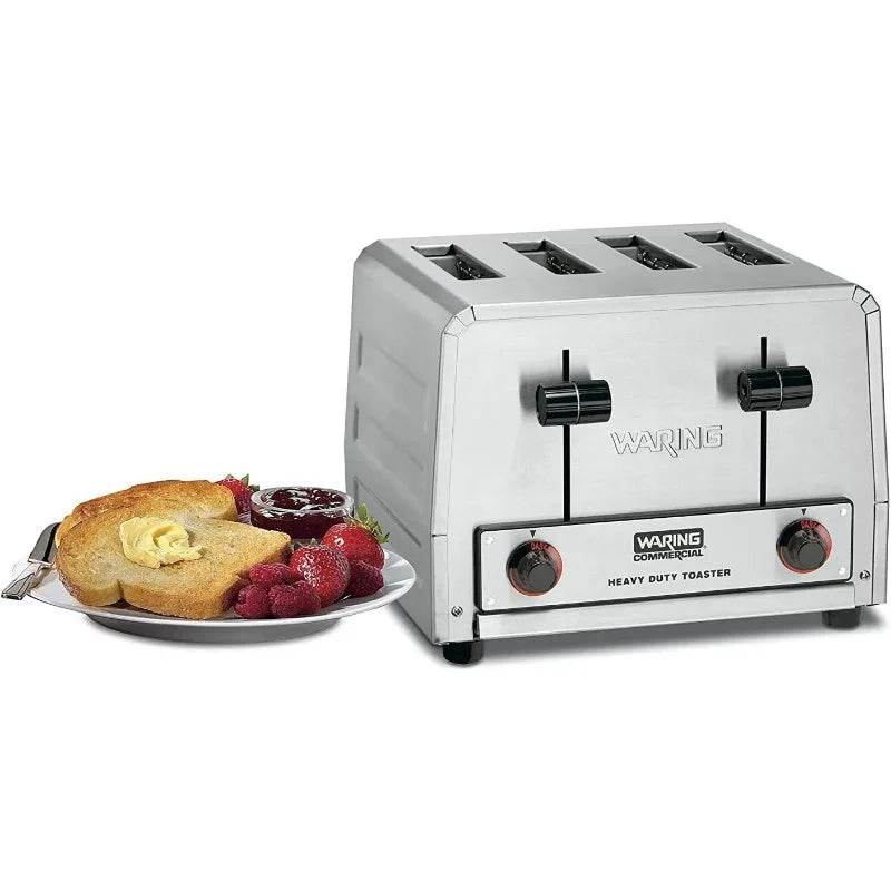Waring Commercial 4-Slice Heavy Duty Commercial Pop-Up Toaster, 120V - Loft&Timber