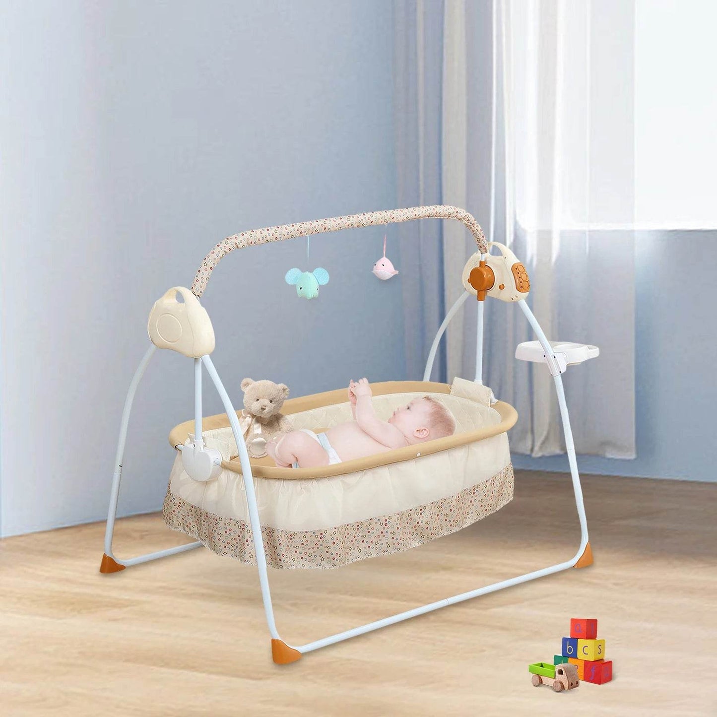 Foldable Electric Baby Cradle - Loft&Timber