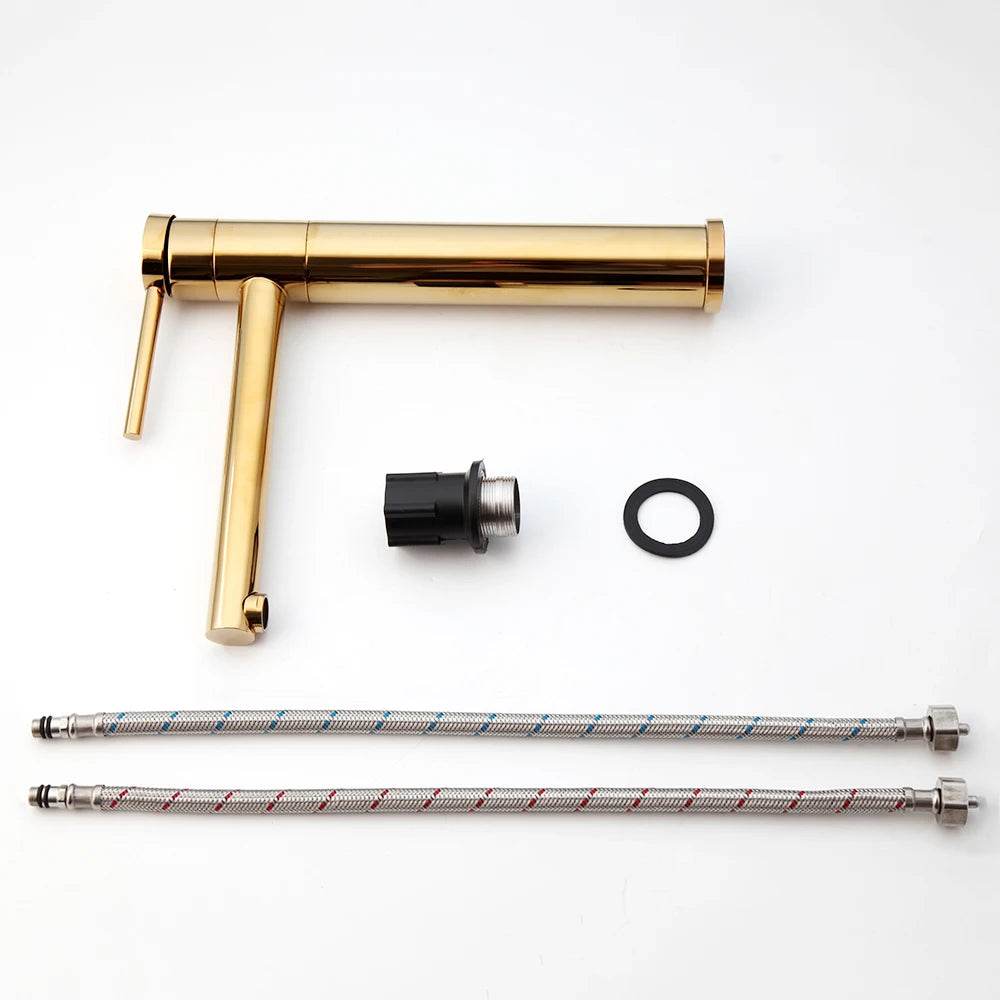 JIENI Bathroom Basin Faucet Vessel Sink - Loft&Timber