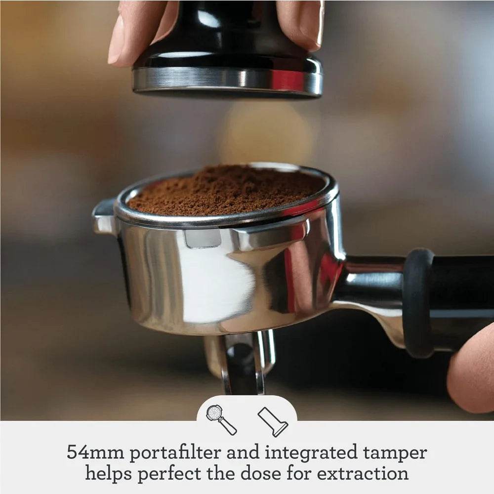 Infuser Espresso Machine, Brushed Stainless Steel - Loft&Timber