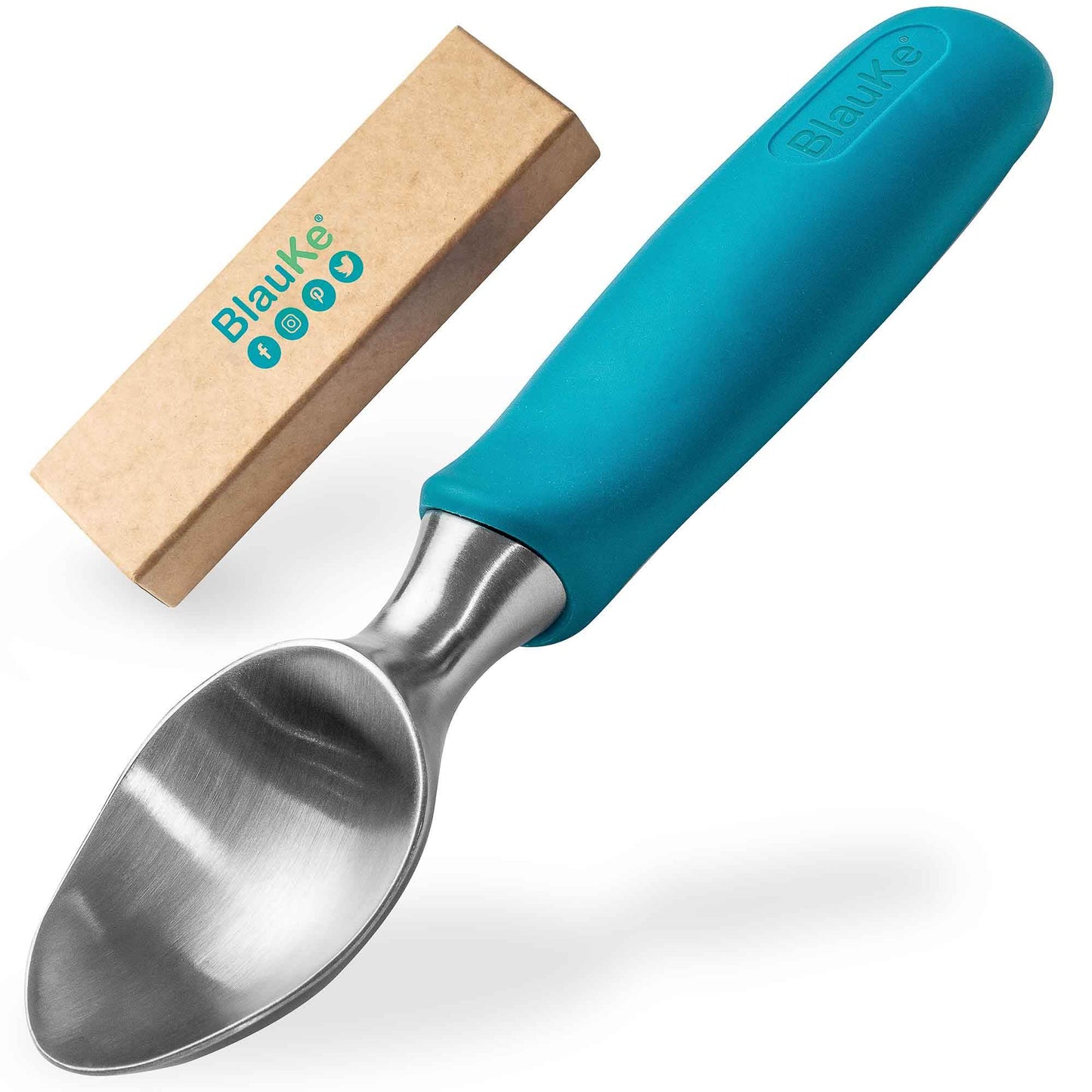 Stainless Steel Ice Cream Scoop - Professional Ice Scooper - Loft&Timber