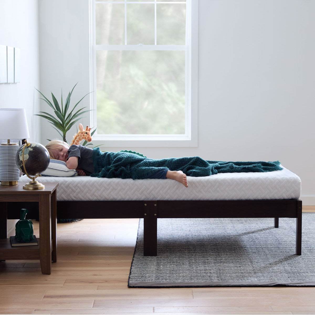 Twin Size 6-Inch Firm Cooling Gel Memory Foam Mattress - Loft&Timber