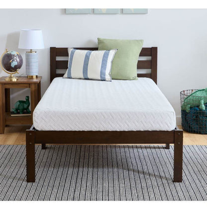 Twin XL size 6-inch Thick Firm Cooling Memory Foam Mattress - Loft&Timber