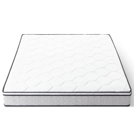 Twin size 8-inch Plush Memory Foam Innerspring Hybrid Mattress - Loft&Timber