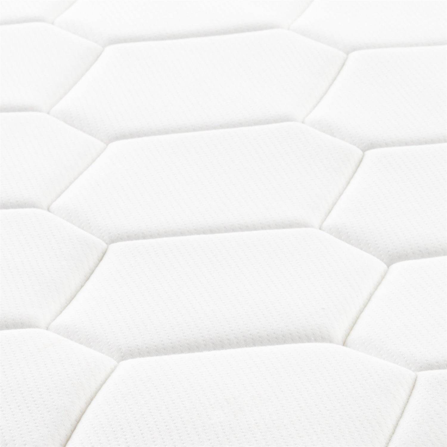 Twin size 8-inch Plush Memory Foam Innerspring Hybrid Mattress - Loft&Timber