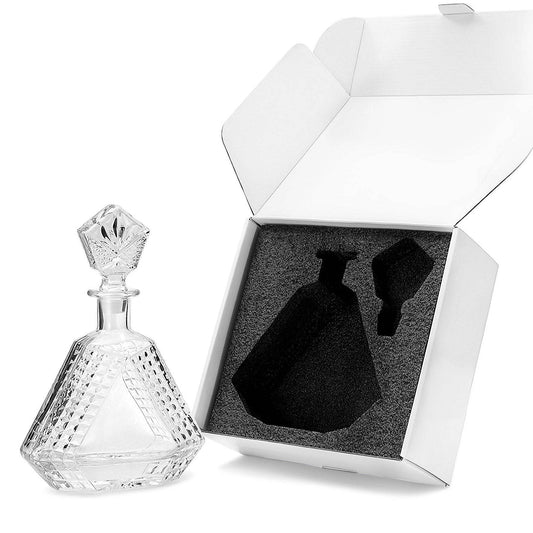 Whiskey Decanter - Triangle - 650ML - Loft&Timber