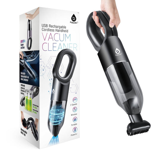 USB RECHARGEABLE CORDLESS HANDHELDS VACUUM CLEANER - Loft&Timber