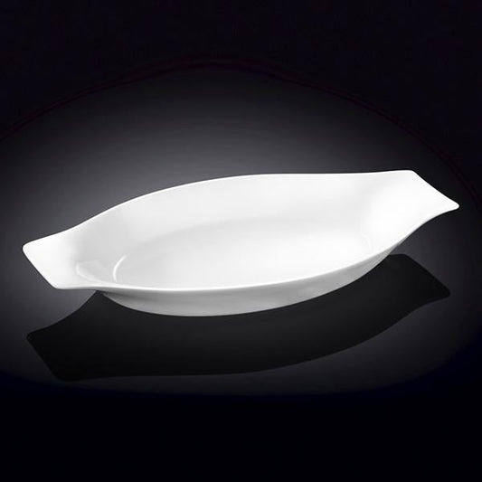 White Oval Casserole Baking Dish 12" inch | 30 Cm - Loft&Timber