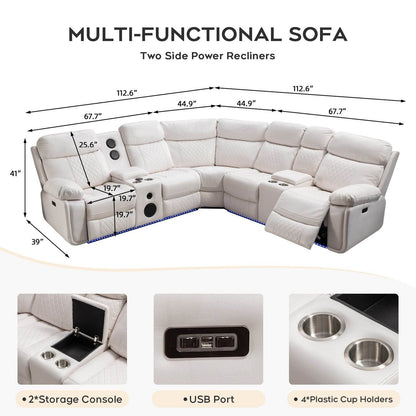 Power Recliner Couches - Loft&Timber