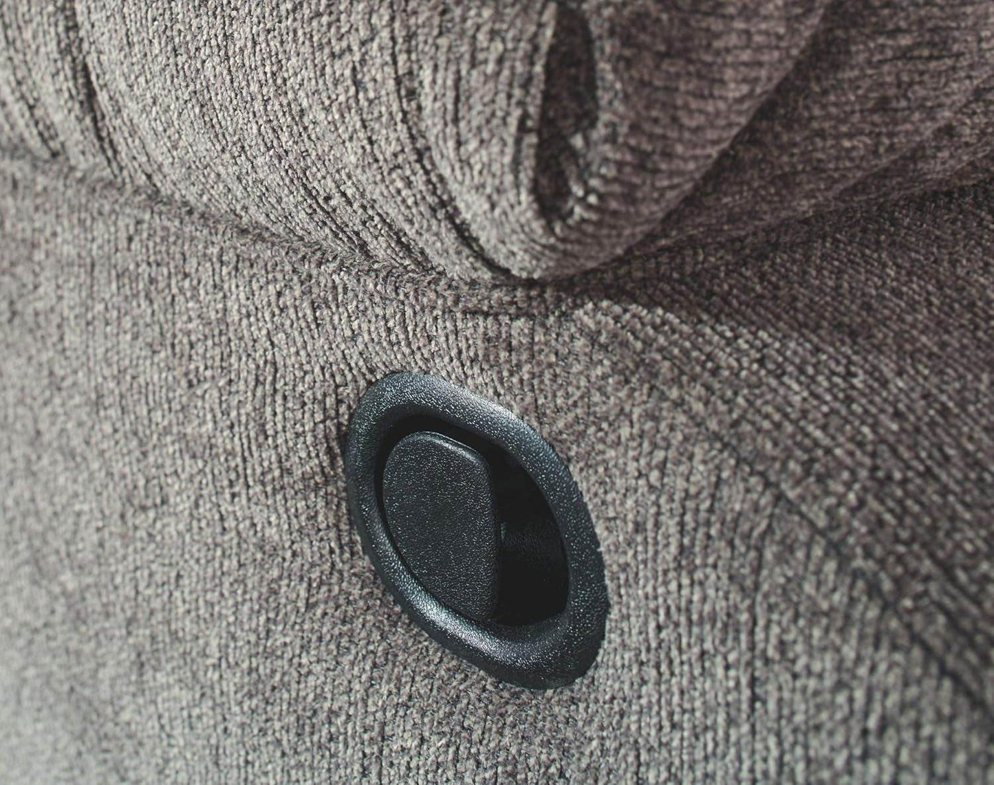 Tulen Modern Manual Pull Tab Rocker Recliner, Dark Gray - Loft&Timber