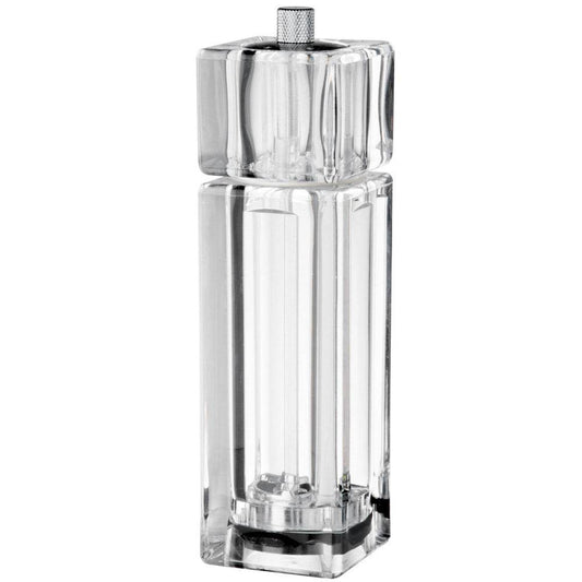 Acrylic Fresh Salt & Pepper 2-in-1 Combo Mill, 6.5 inches - Loft&Timber