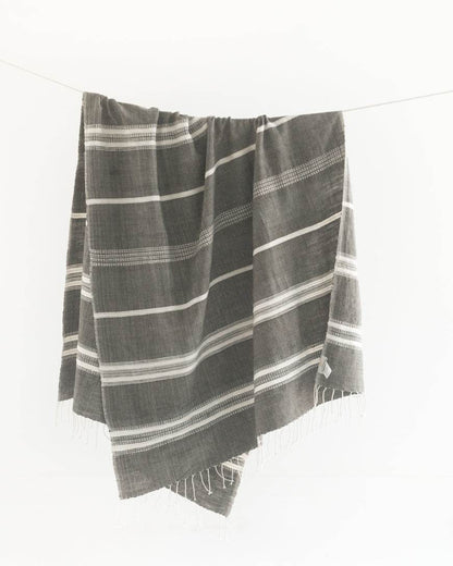 Aden Cotton Throw Blanket - Loft&Timber
