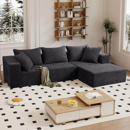 Modular Sectional Sofa with Chaise - Loft&Timber