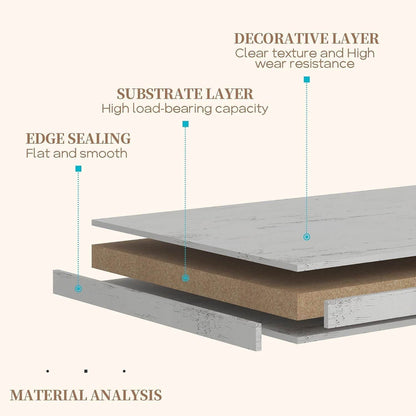 Mini Coffee Bar Cabinet with Storage, 27.5'' Small Kitchen Bar Table, Cute Corner Bar Cabinet for Tea, Buffet Sideboard Cabinet for Dining Room, Farmhouse Coffee Station for Wine (White) - Loft&Timber
