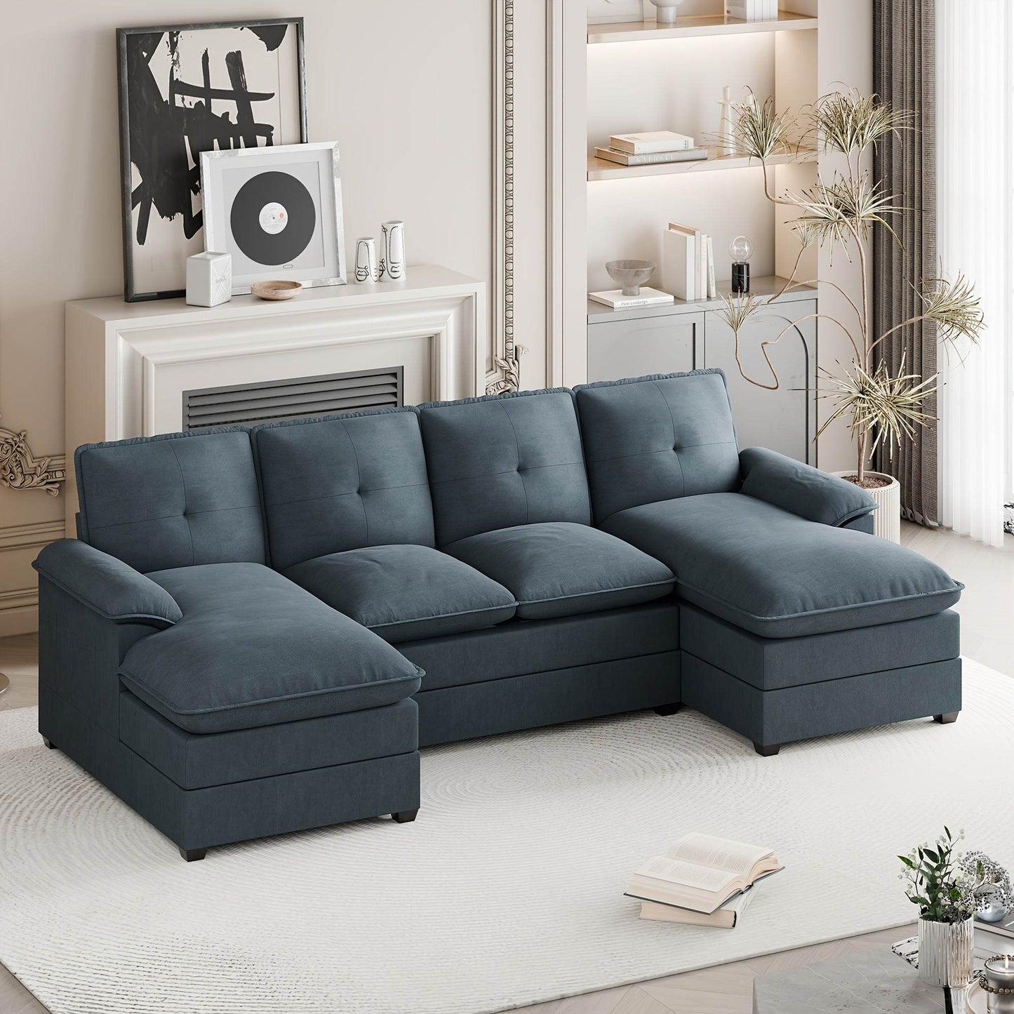 Jamfly 109'' Sectional Sofa - Loft&Timber
